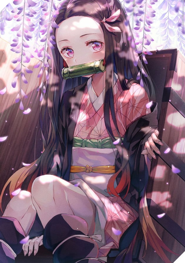 Lạc vào rừng mơ khi ngắm loạt fan art mỹ nhân Kimetsu no Yaiba đẹp lụi tim - Ảnh 12.