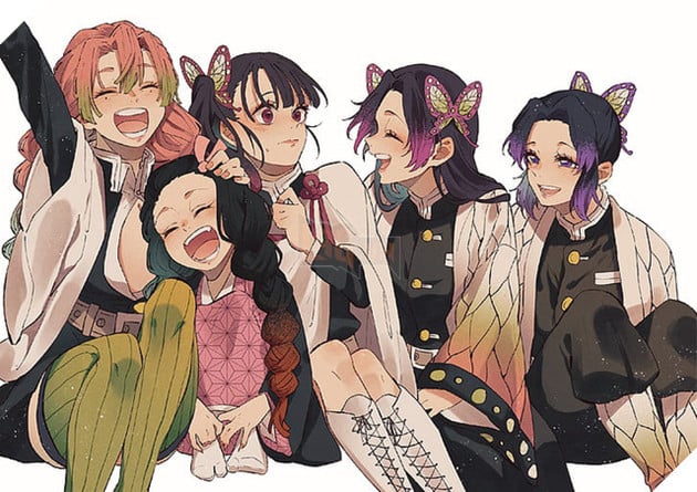 Lạc vào rừng mơ khi ngắm loạt fan art mỹ nhân Kimetsu no Yaiba đẹp lụi tim - Ảnh 16.