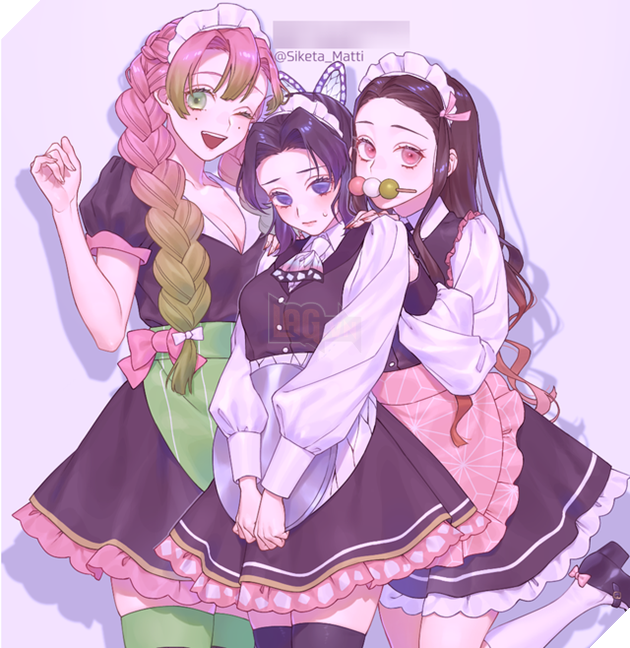 Lạc vào rừng mơ khi ngắm loạt fan art mỹ nhân Kimetsu no Yaiba đẹp lụi tim - Ảnh 19.