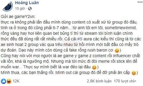 Hoàng Luân là ai ? Bình luận viên LMHT vướng vào Drama mượn Meme của cộng đồng Dota 2 6