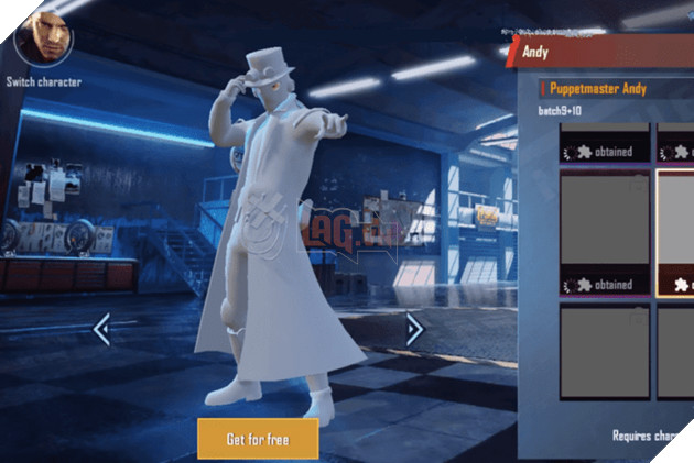 PUBG Mobile: Một nhận vật mới có tên là Andy sẽ xuất hiện trong Season 13 