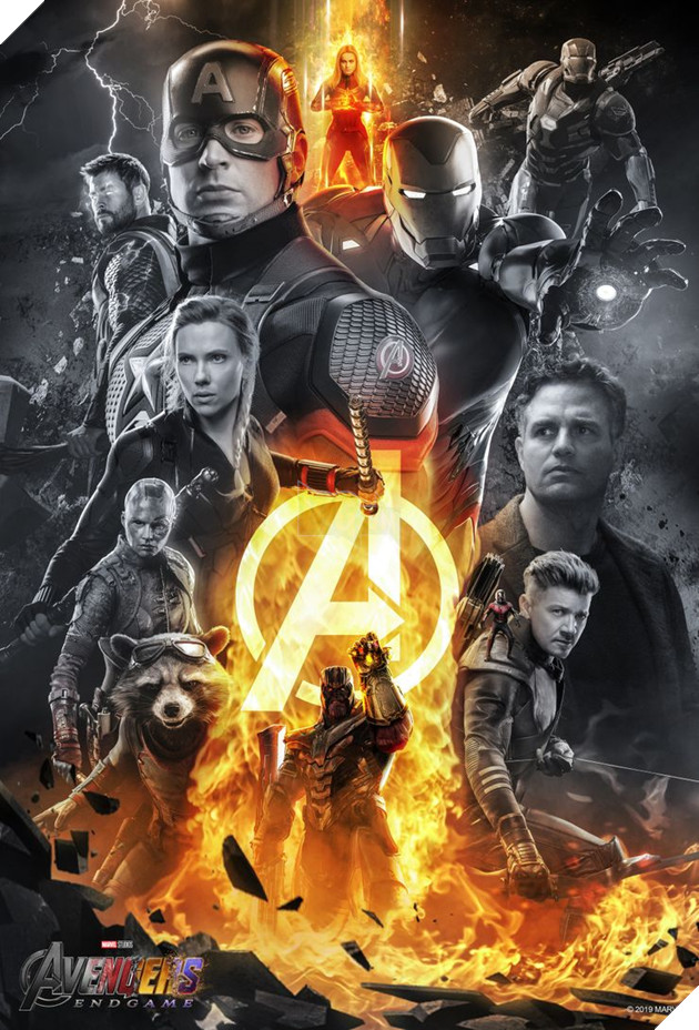 Những poster Avengers: Endgame cực chất nhưng không được sử dụng 3