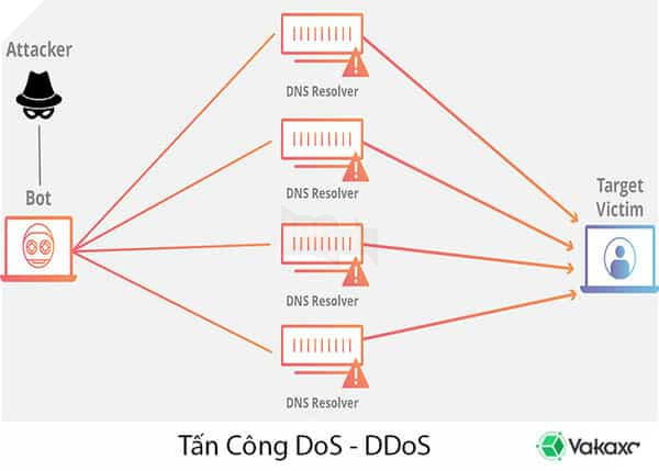 Các kiểu tấn công từ chối dịch vụ Dos và DDos hiện nay