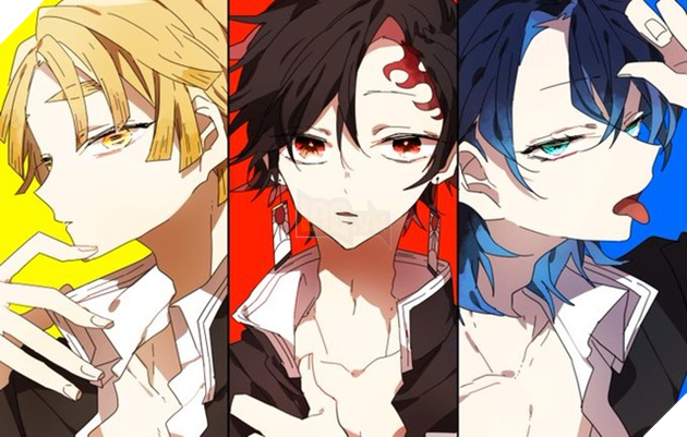 Ngắm loạt fan art bộ 3 soái ca Zen-Tan-Ino trong Kimetsu no Yaiba mà muốn rụng trứng - Ảnh 9.