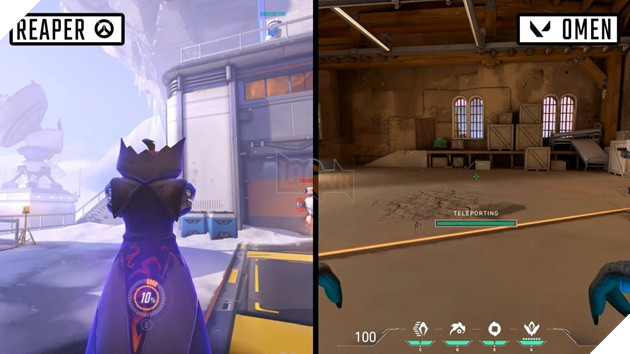 So sánh tổng thể kỹ năng nhân vật trên Valrorant vs Overwatch Heroes 2