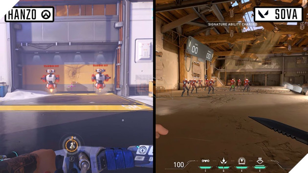 So sánh tổng thể kỹ năng nhân vật trên Valrorant vs Overwatch Heroes 5