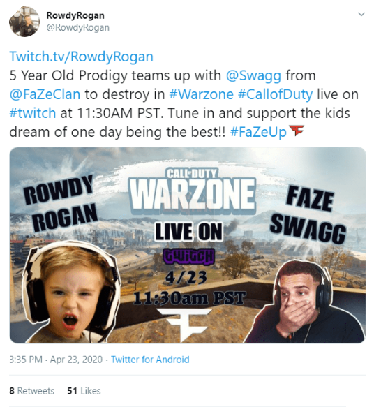 Được mệnh danh là Shroud phiên bản thứ 2 , cậu bé 5 tuổi có thể cân cả thế giới trong CoD Warzone 5