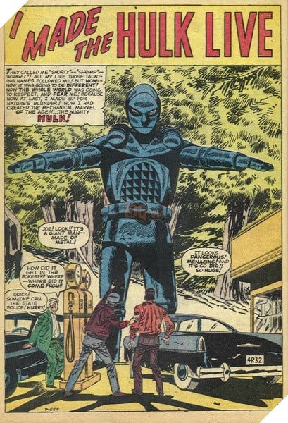 Có thể bạn chưa biết: The Hulk đầu tiên của truyện tranh Marvel là một cỗ máy 2