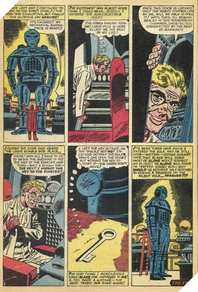 Có thể bạn chưa biết: The Hulk đầu tiên của truyện tranh Marvel là một cỗ máy 4