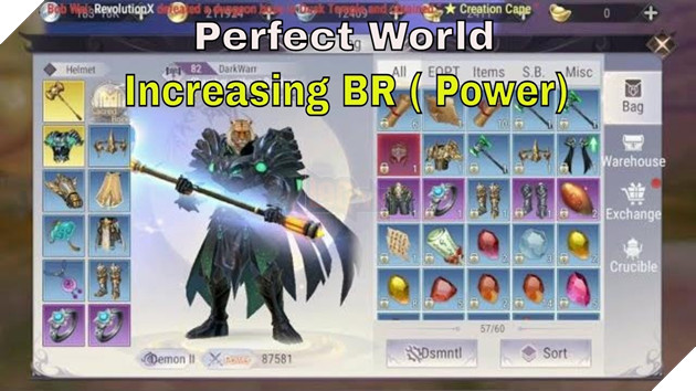 Perfect World Mobile Guide: Increasing BR Power Using Currencies ...