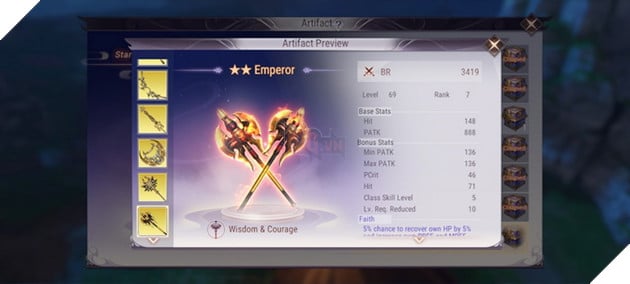 Perfect World VNG: Hướng dẫn cách lấy Vũ Khí Hoàng Kim cấp 69 cho tất cả hệ phái 18