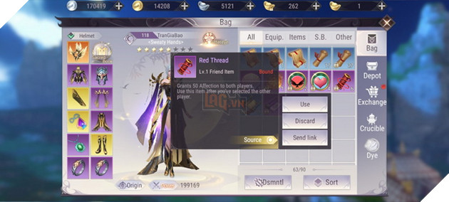 Perfect World VNG: Hướng dẫn cách lấy Vũ Khí Hoàng Kim cấp 69 cho tất cả hệ phái 8