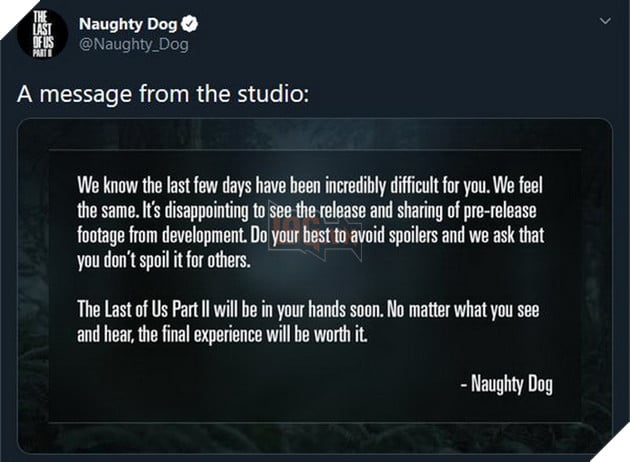 The Last of Us 2 bị leak toàn bộ cốt truyện và ấn định ngay ngày ra mắt game trước khi quá trễ 3