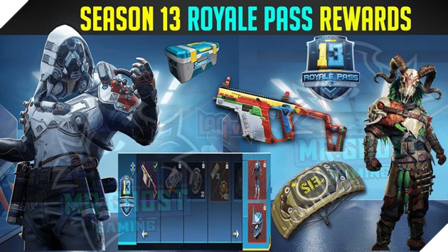 PUBG Mobile: Rò rỉ phần thưởng và skin trong Season 13  2