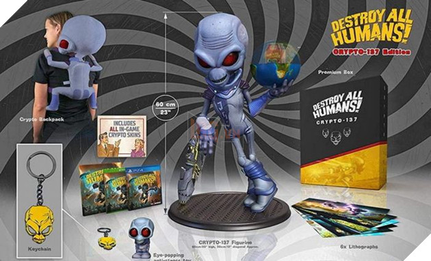 Game kinh điển Destroy All Humans chính thức xác nhận ngày ra mắt