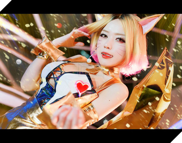 Quên luôn bản gốc với những màn hóa thân thành cô nàng Hồ ly Ahri nóng từng centimet của nữ cosplayer xứ kim chi - Ảnh 2.