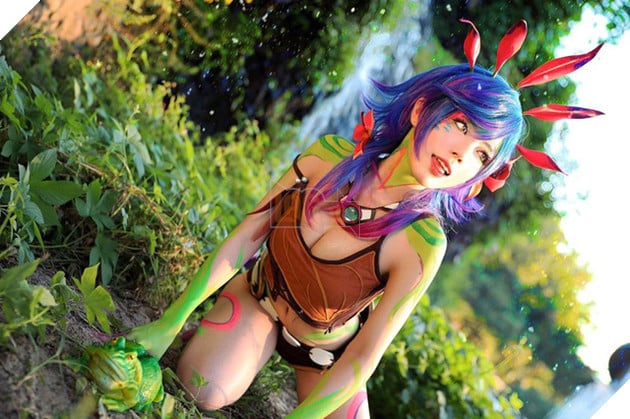 Quên luôn bản gốc với những màn hóa thân thành cô nàng Hồ ly Ahri nóng từng centimet của nữ cosplayer xứ kim chi - Ảnh 14.