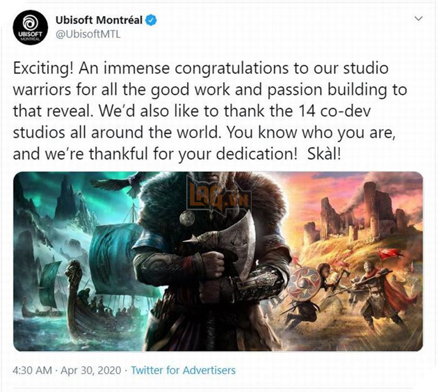 Trailer chính thức của Assassin's Creed Valhalla, tựa game khổng lồ đến từ Ubisoft 3