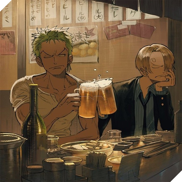 One Piece: Loạt fan art chứng minh Zoro và Sanji như 2 miếng ghép để bù lấp khuyết điểm cho nhau - Ảnh 5.