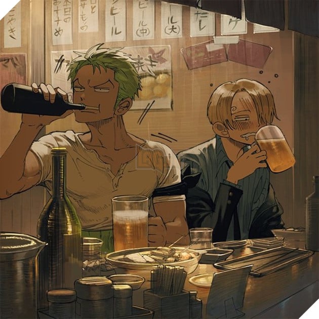 One Piece: Loạt fan art chứng minh Zoro và Sanji như 2 miếng ghép để bù lấp khuyết điểm cho nhau - Ảnh 6.