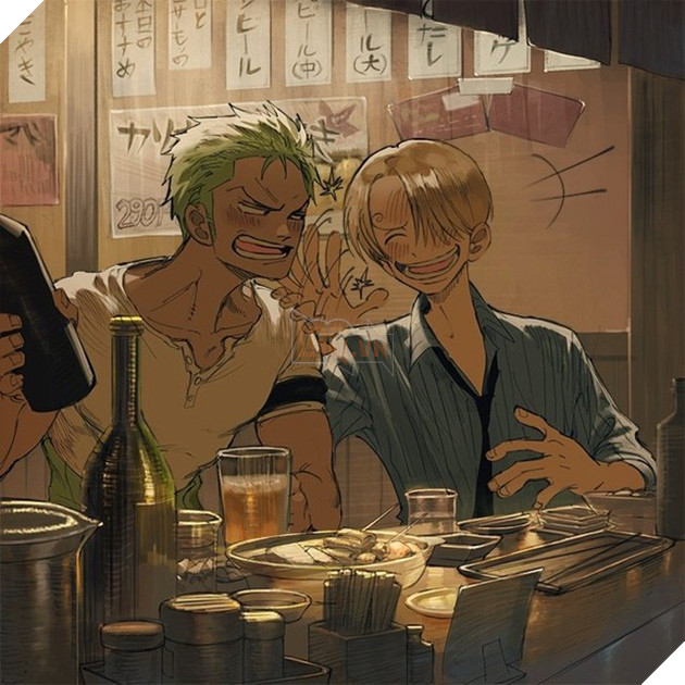 One Piece: Loạt fan art chứng minh Zoro và Sanji như 2 miếng ghép để bù lấp khuyết điểm cho nhau - Ảnh 7.