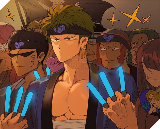 One Piece: Loạt fan art chứng minh Zoro và Sanji như 2 miếng ghép để bù lấp khuyết điểm cho nhau - Ảnh 10.