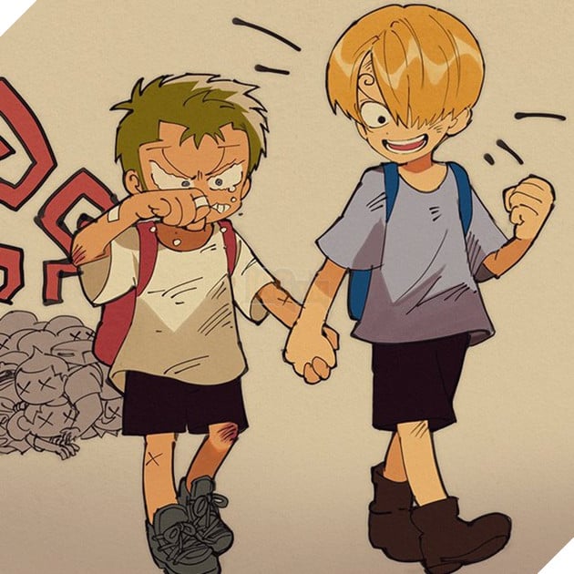 One Piece: Loạt fan art chứng minh Zoro và Sanji như 2 miếng ghép để bù lấp khuyết điểm cho nhau - Ảnh 16.
