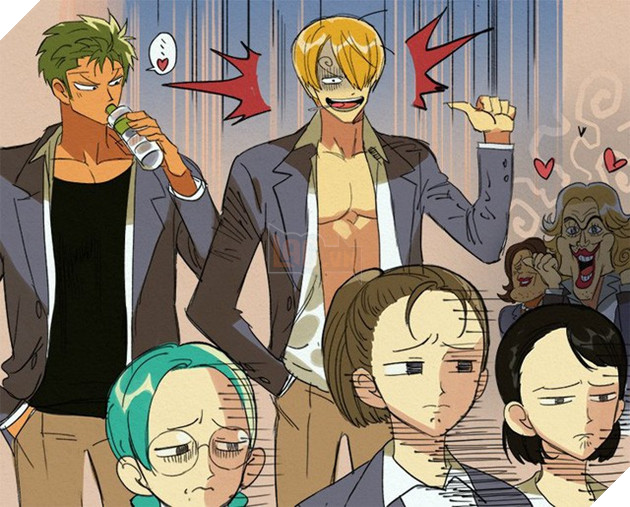 One Piece: Loạt fan art chứng minh Zoro và Sanji như 2 miếng ghép để bù lấp khuyết điểm cho nhau - Ảnh 21.