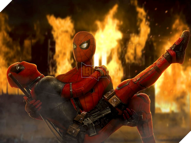 Người Nhện cứu Deadpool khỏi đám cháy trong bản vẽ của Spider-Man 3