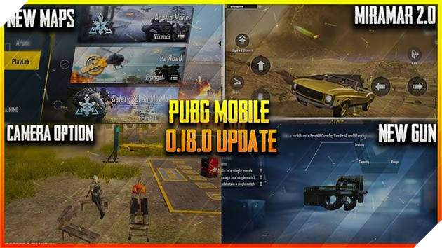 PUBG Mobile: Ngày phát hành, nội dung và mọi thứ bạn cần biết về bản cập nhật 0.18