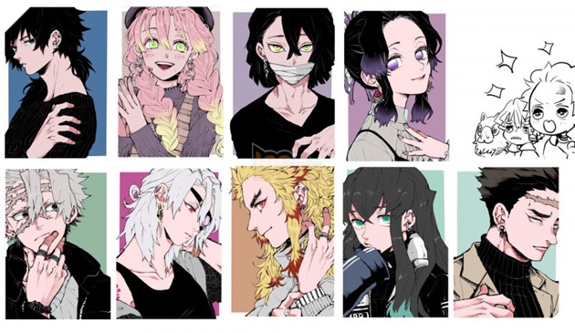 Trọn bộ ảnh nền màn hình điện thoại cực đẹp của các nhân vật trong Kimetsu no Yaiba  19