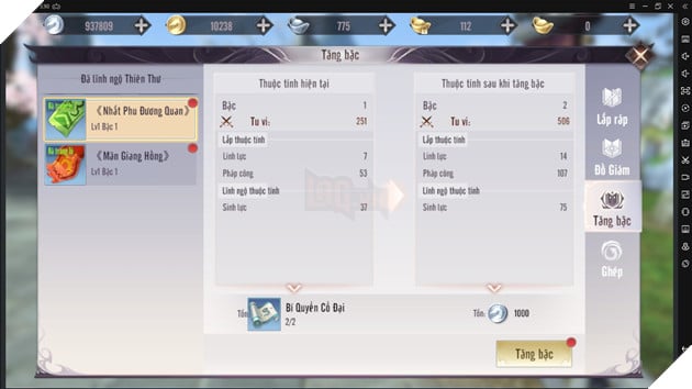 Hướng dẫn về Thiên Thư - Tính năng tăng chỉ số cực quan trọng trong Perfect World VNG 5