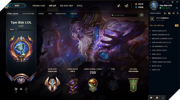 Nạp cả tỉ đồng, chủ tài khoản LMHT khủng bậc nhất Việt Nam bất ngờ tuyên bố nghỉ game vì bị mất tên ingame - Ảnh 6.
