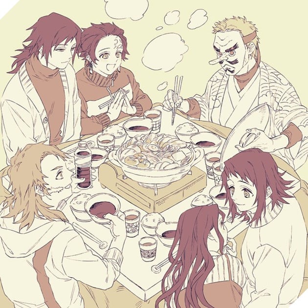 Kimetsu no Yaiba: Khi Thủy trụ Giyuu và Tanjirou được đặt cạnh nhau, hai trai tài hóa uyên ương hồ điệp - Ảnh 1.