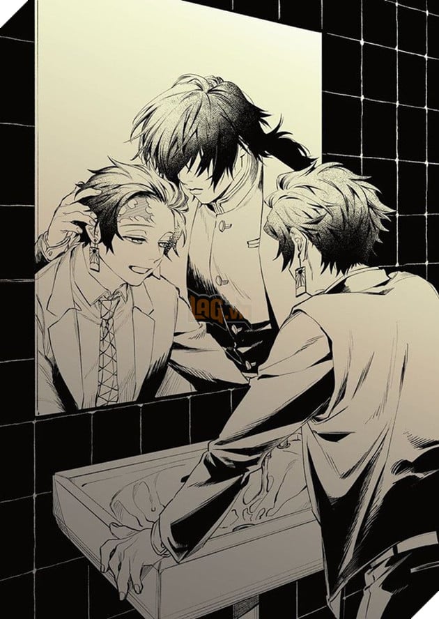 Kimetsu no Yaiba: Khi Thủy trụ Giyuu và Tanjirou được đặt cạnh nhau, hai trai tài hóa uyên ương hồ điệp - Ảnh 5.