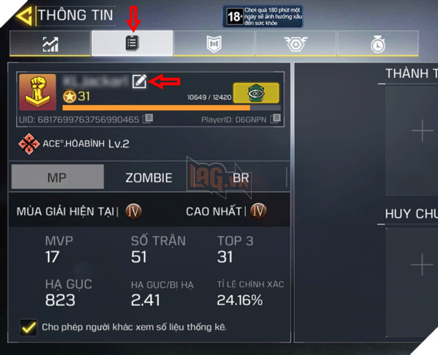 Hướng dẫn đổi tên trong Call of Duty Mobile một cách nhanh chóng và dễ dàng nhất 2