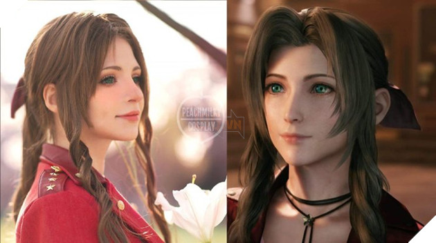 Loạt ảnh cosplay nhân vật Aerith trong Final Fantasy 7 Remake khiến người xem bị hút hồn 