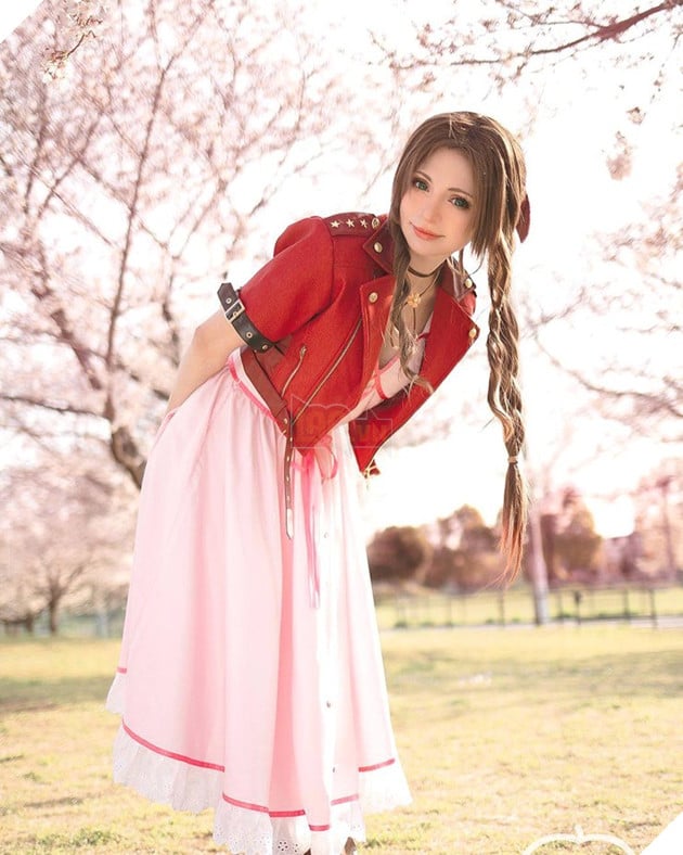 Loạt ảnh cosplay nhân vật Aerith trong Final Fantasy 7 Remake khiến người xem bị hút hồn  5