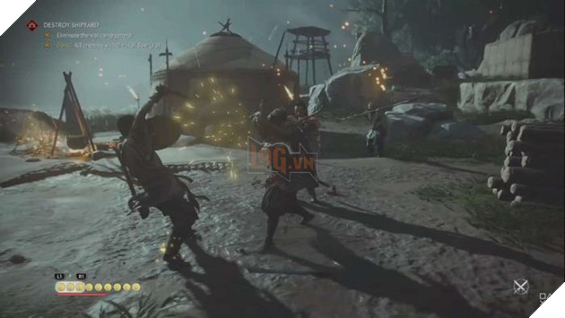 Ghost of Tsushima tung video gameplay siêu đẹp mắt và ấn tượng