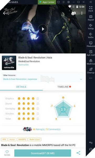 Hướng dẫn cách tải Blade & Soul Revolution và chơi giả lập trên PC đơn giản nhất 7