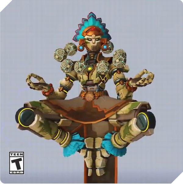 Overwatch hé lộ skin kỷ niệm 2020 cực kì đẹp mắt cho Zenyatta