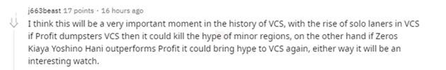Thế giới nói gì về ngoại binh đầu tiên của VCS: Profit là phép thử hoàn hảo để đánh giá trình độ các Top-lane Việt Nam - Ảnh 4.