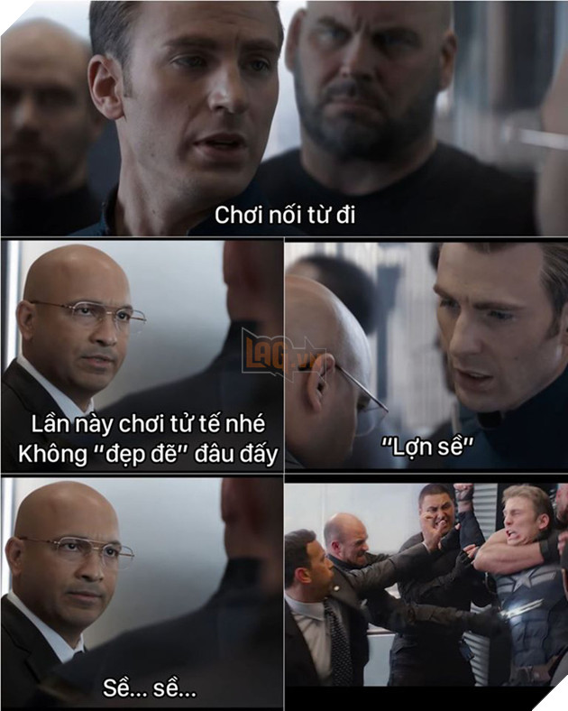 Chết cười với trend nối chữ cùng Captain America, càng xem càng thấy lầy lội - Ảnh 2.