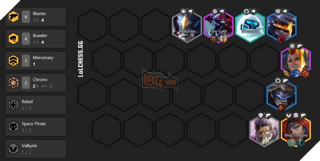 Đấu Trường Chân Lý: Hướng dẫn đội hình xây dựng Jinx Đấu Sĩ mạnh nhất meta 10.10 rank Kim Cương 2