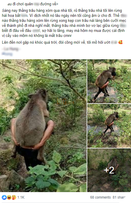  
Bài đăng của một cư dân mạng. (Ảnh: Chụp màn hình)