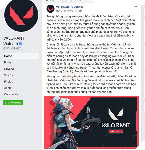 Valorant sắp phát hành trên thế giới, nhưng game thủ Việt Nam phải chờ bao lâu mới có server riêng? 2