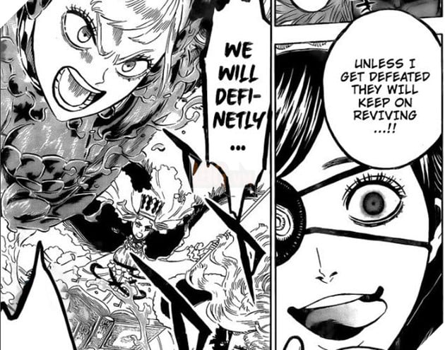 Dự đoán spoiler Black Clover chapter 252: Vanicia tấn công. Cuộc chiến sức bền giữa phe DD và các ma pháp hiệp sĩ. 3