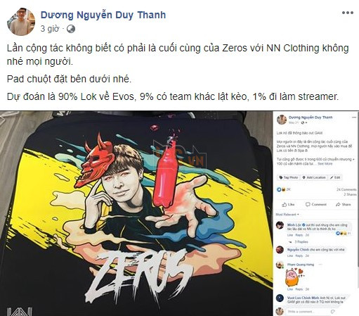 90% khả năng Zeros sẽ gia nhập EVOS Esports? - Ảnh 1.