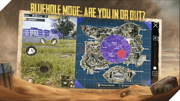 PUBG Mobile: Lối chơi và mẹo để giành chiến thắng trong Blue Hole Mode 2