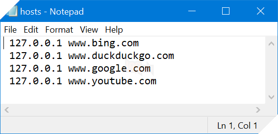 Hướng dẫn: Một số phương pháp chặn truy cập website trên máy tính 5